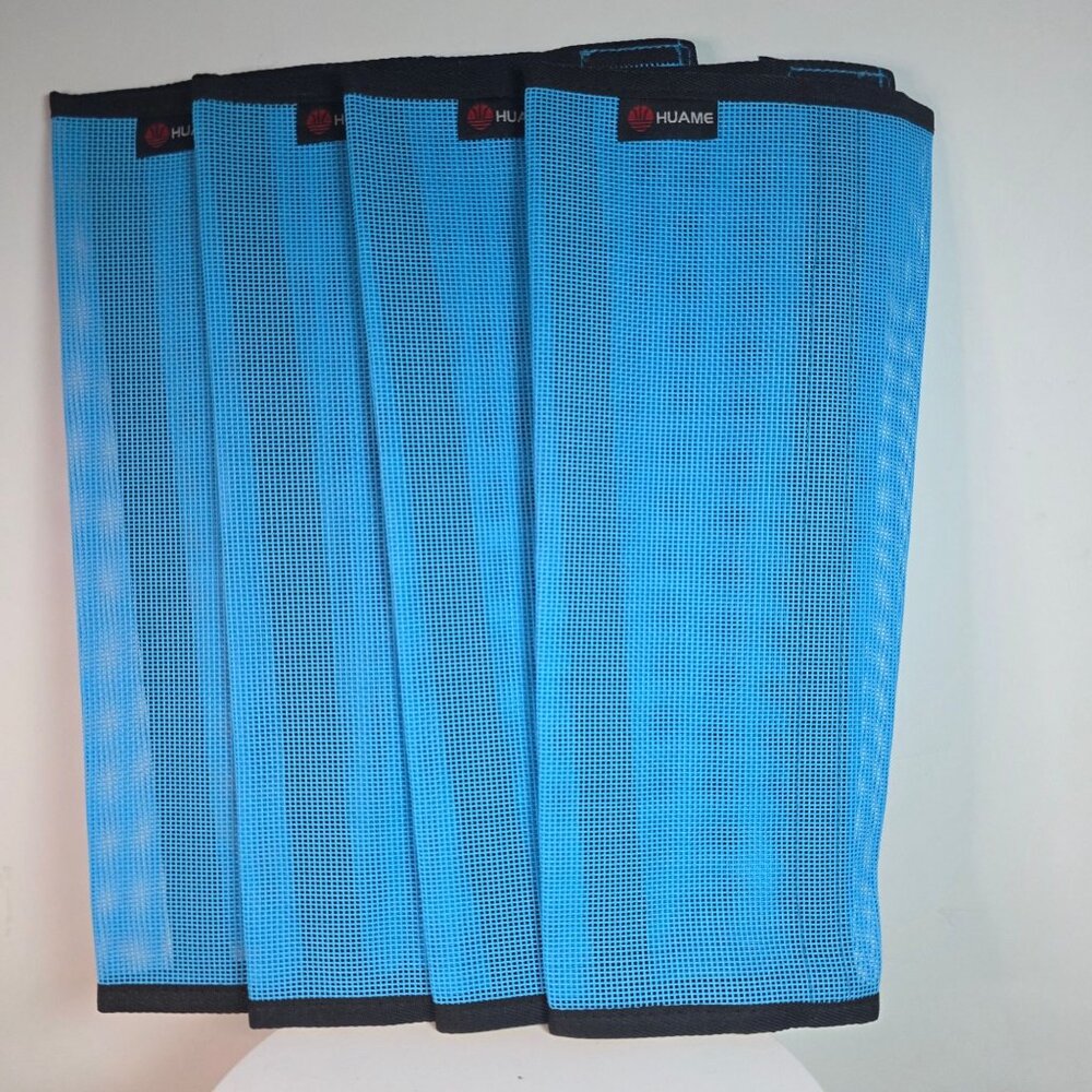 Shoofly Horse Fly Boots Loose Fitting Leggings Breathable Mesh Blue Medium